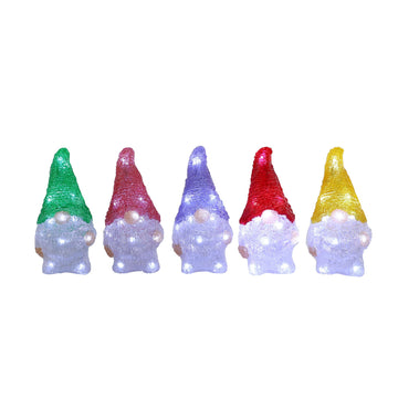 Acrylic Mini Gonk-Set Of 5