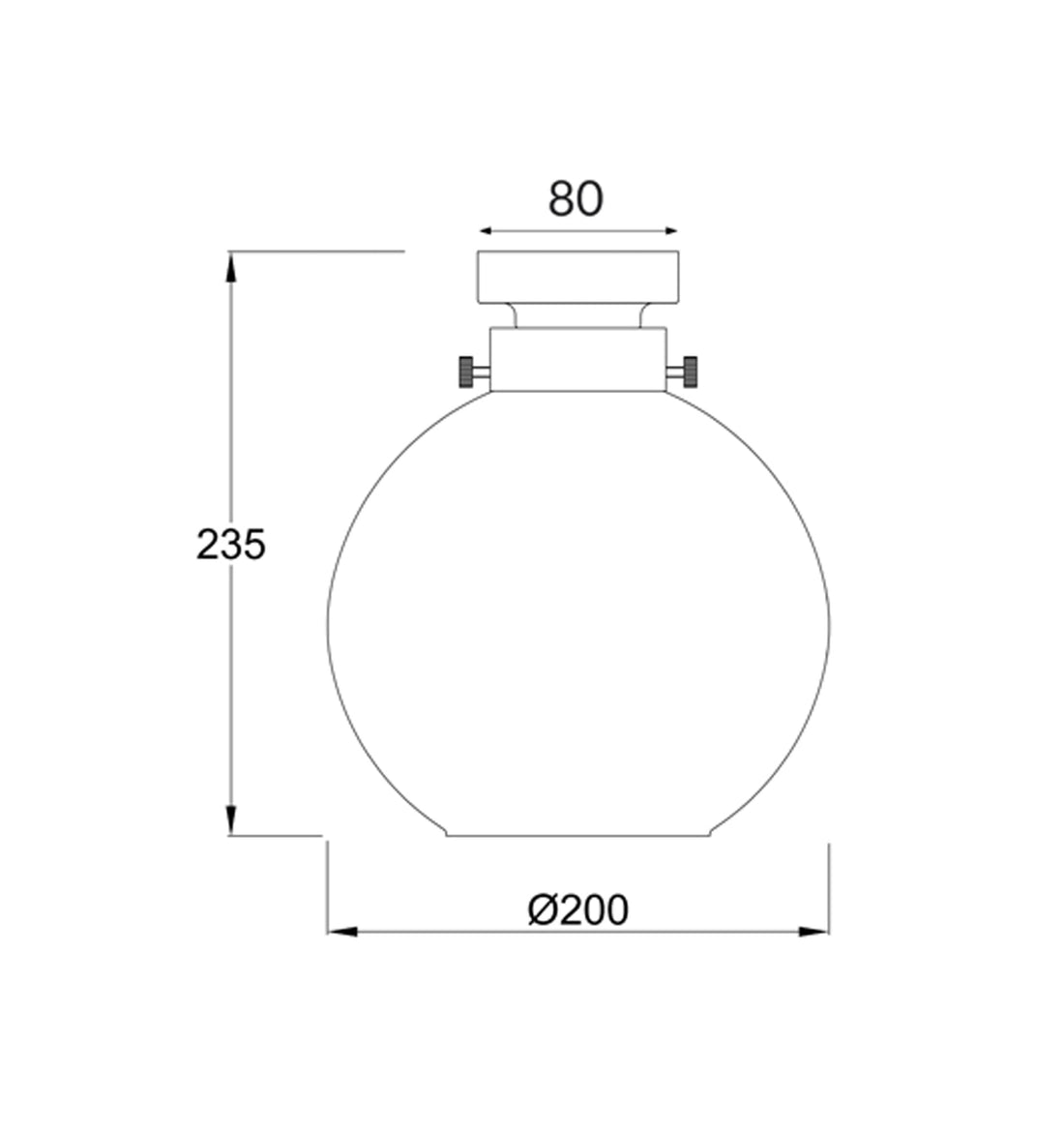 DIY Batten Fix Wine Glass Shape Smokey/Black