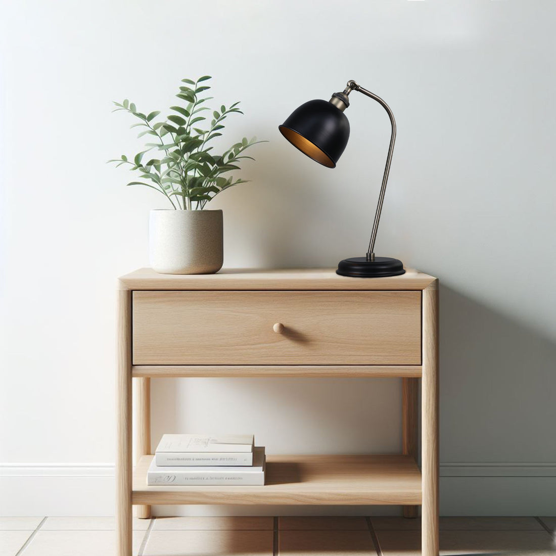 Lenna Table Lamp - Black