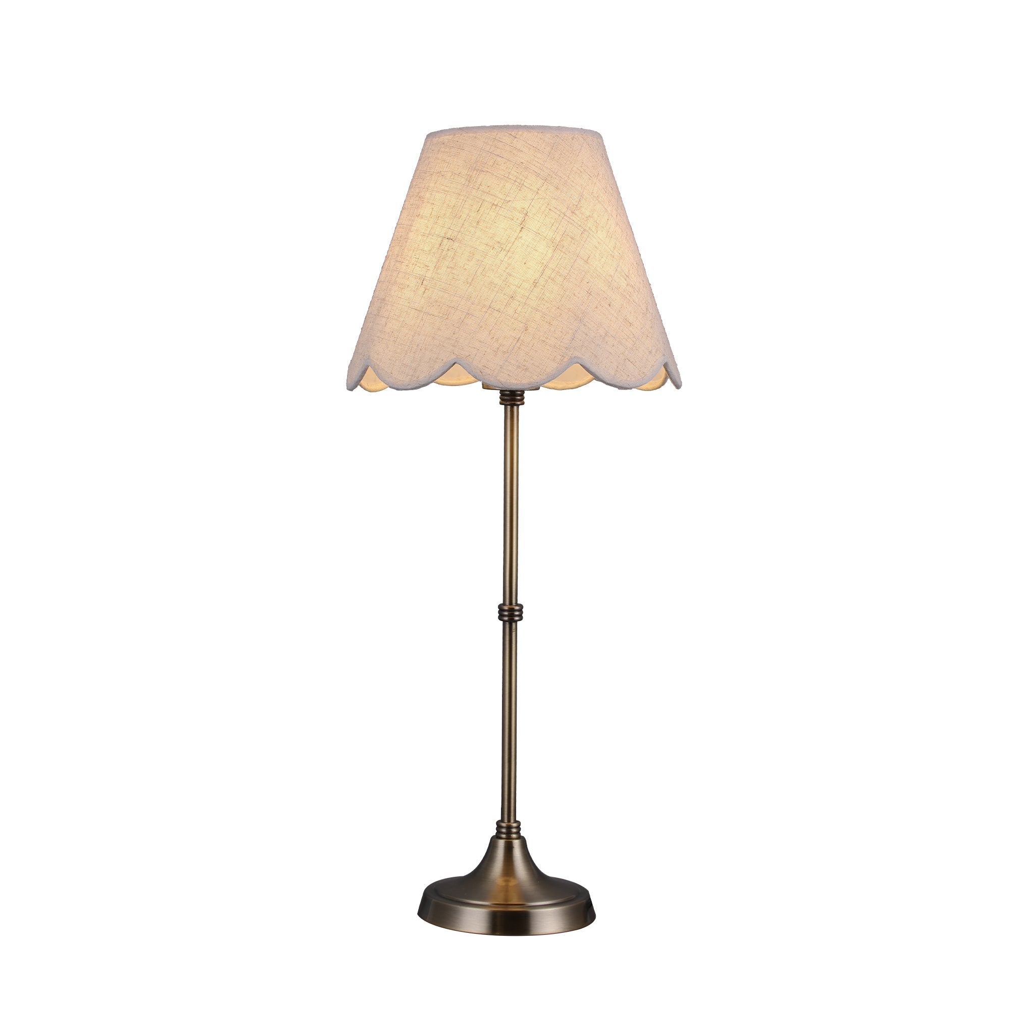 Lottie Table Lamp - Linen Colour