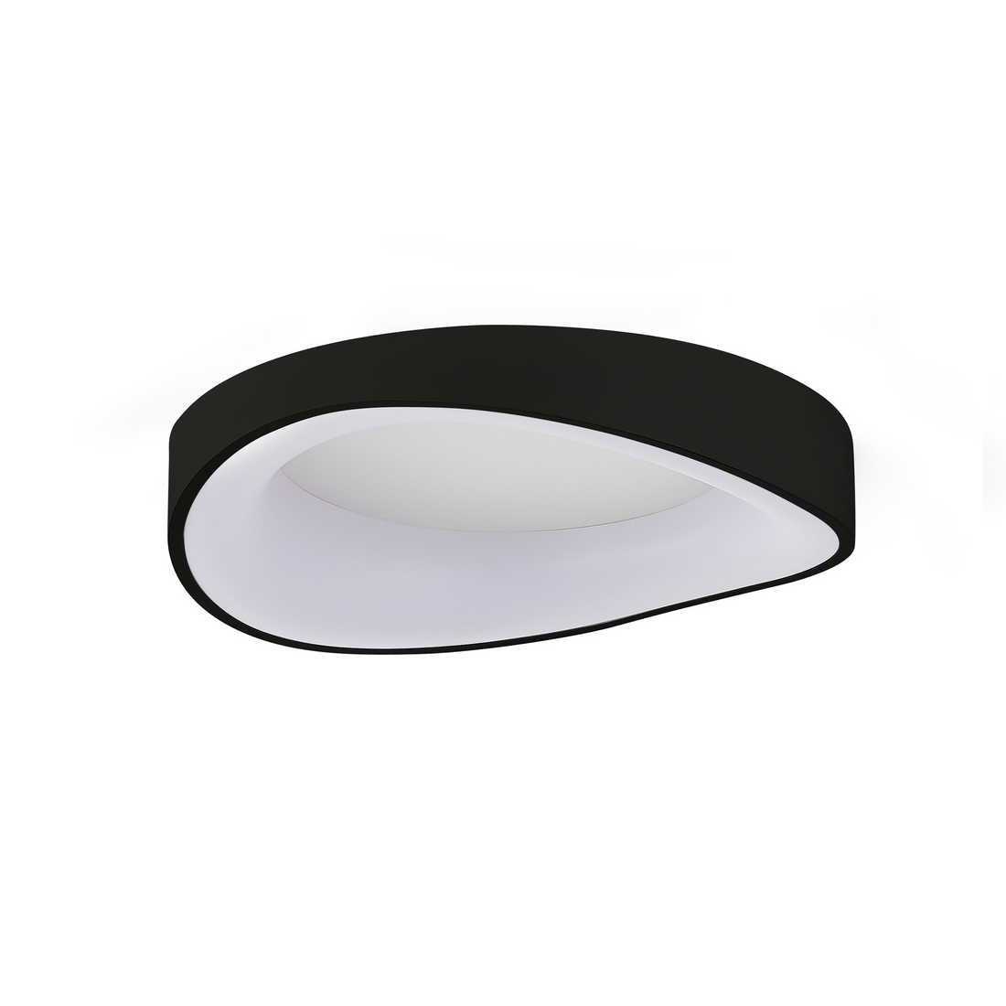 Hayley Ceiling Light - Large White/Black