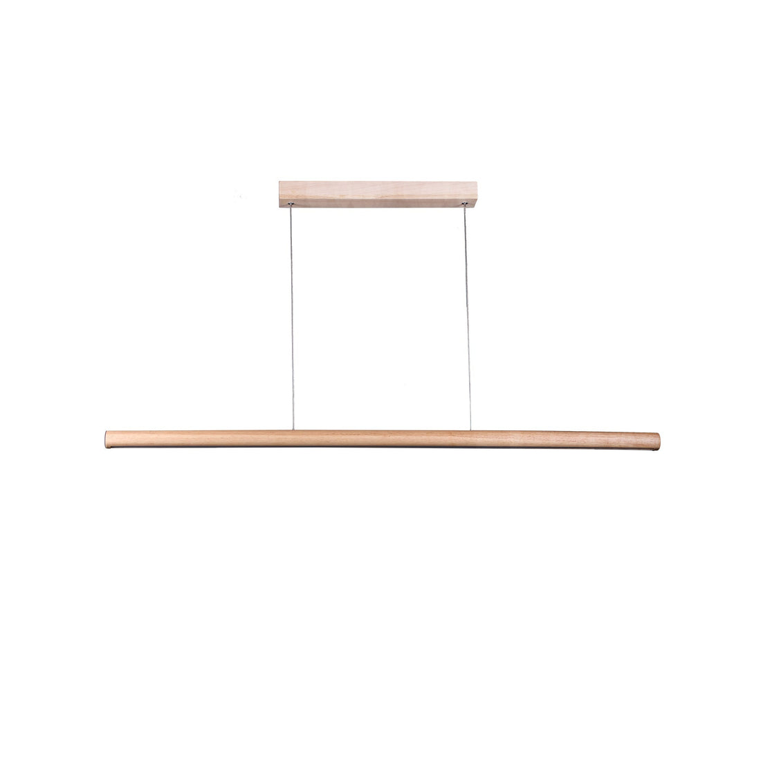 Freya LED Pendant Light - Small Natural/Walnut