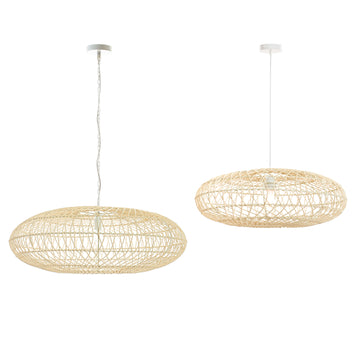 Laurel Rattan Pendant Light - Small/Large