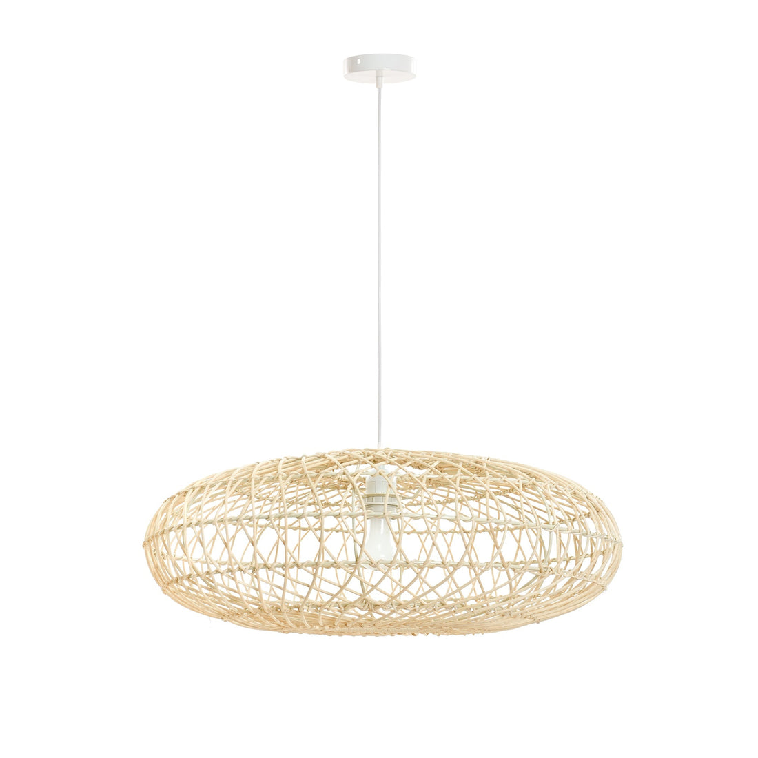 Laurel Rattan Pendant Light - Small/Large