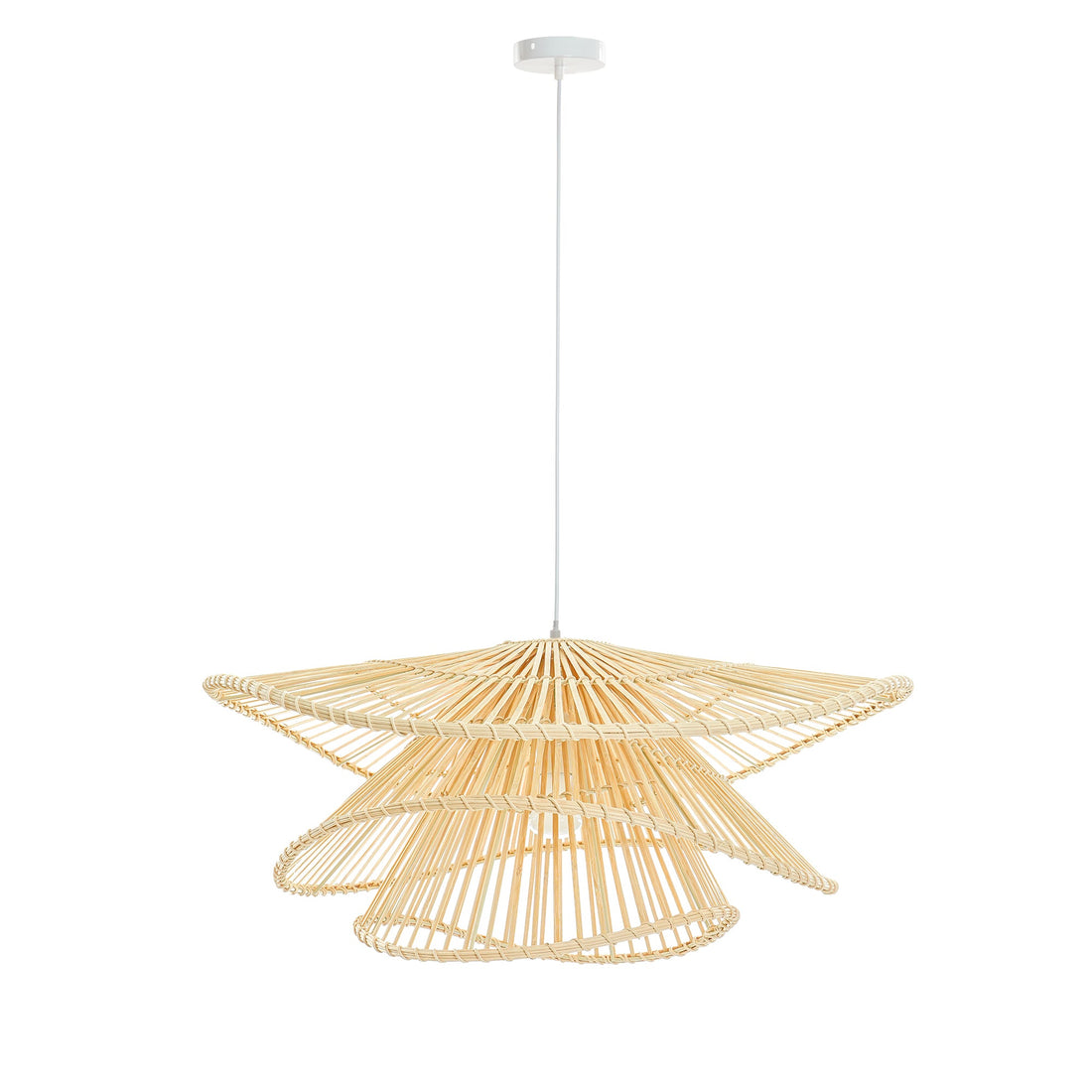 Talia Rattan Pendant Light