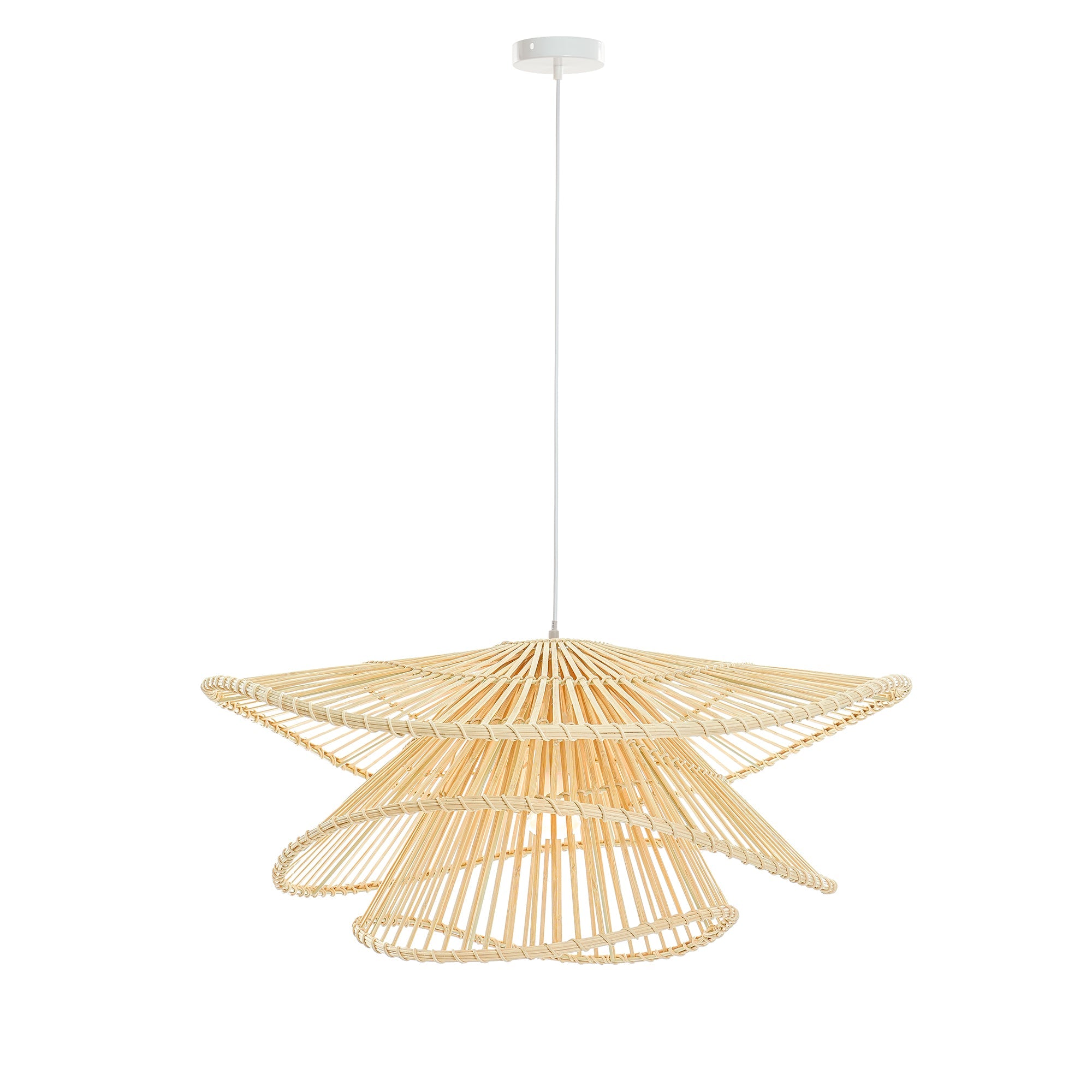 Talia Rattan Pendant Light