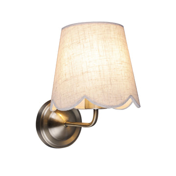 Lottie Wall Light - Linen