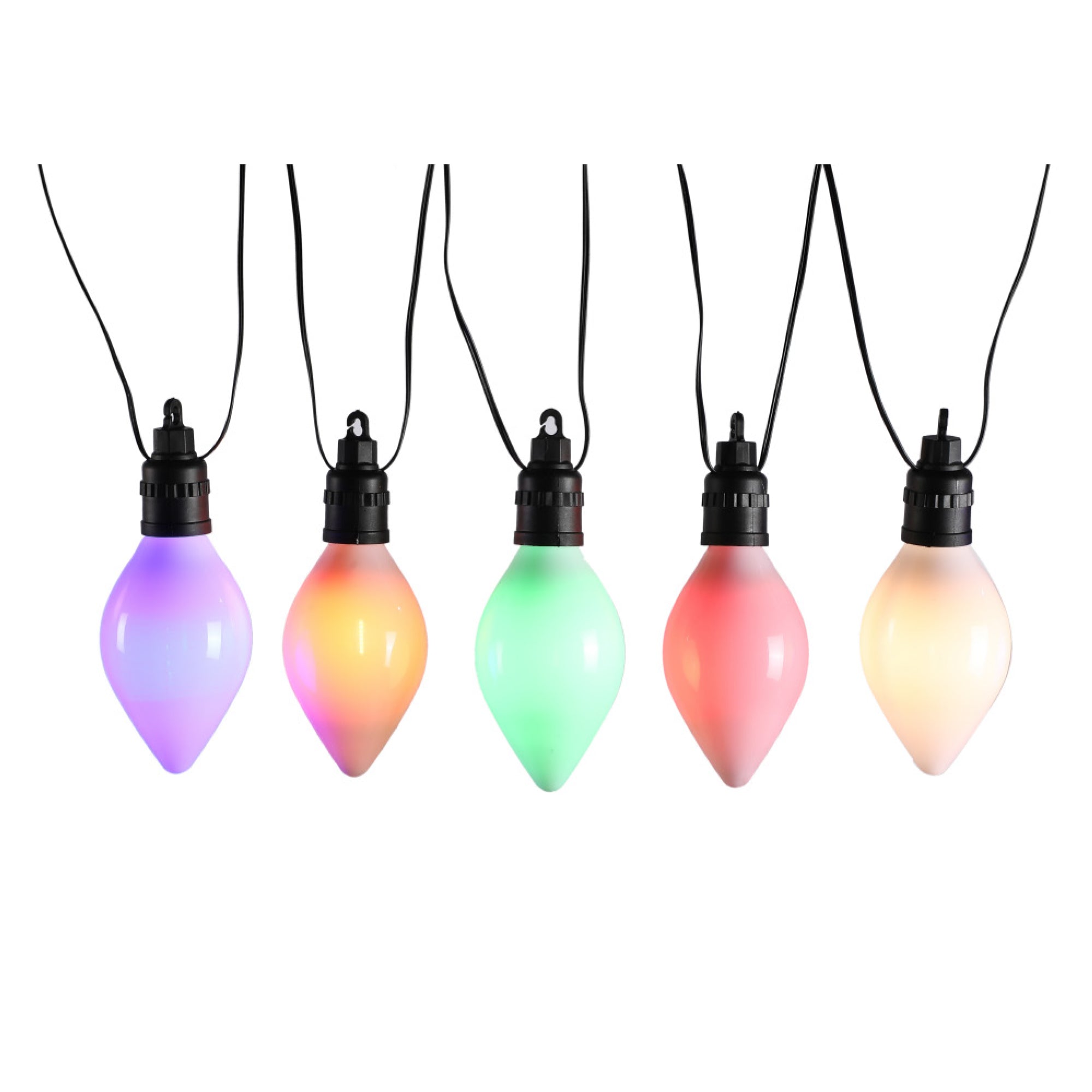 10 LED Connectable Large Pinecone String Light