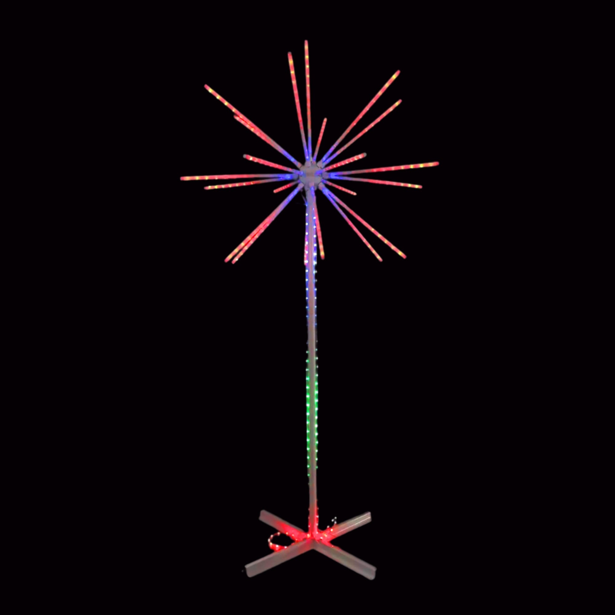 3.5m 3D Fireworks Standing Light