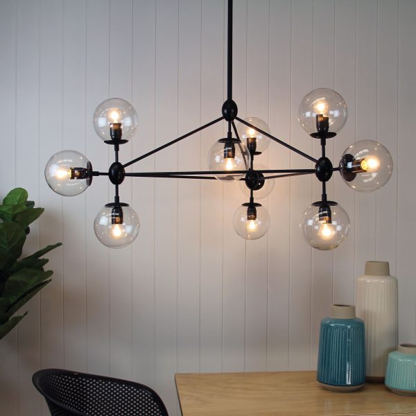 Brockton 10 Light Pendant Light