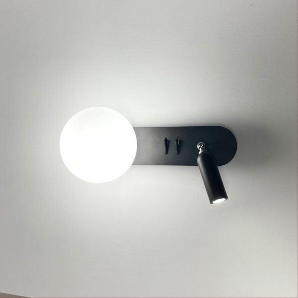 Harlow Wall Light Black