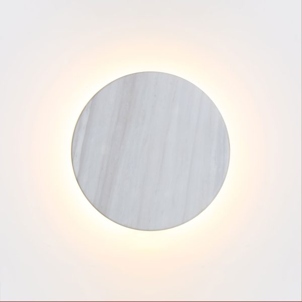 Dot 20 LED Wall Light Grey Marble