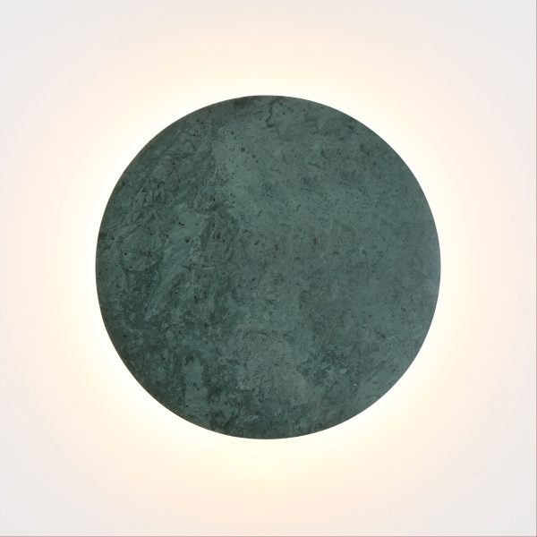 Dot 25 LED Wall Light Green Marble