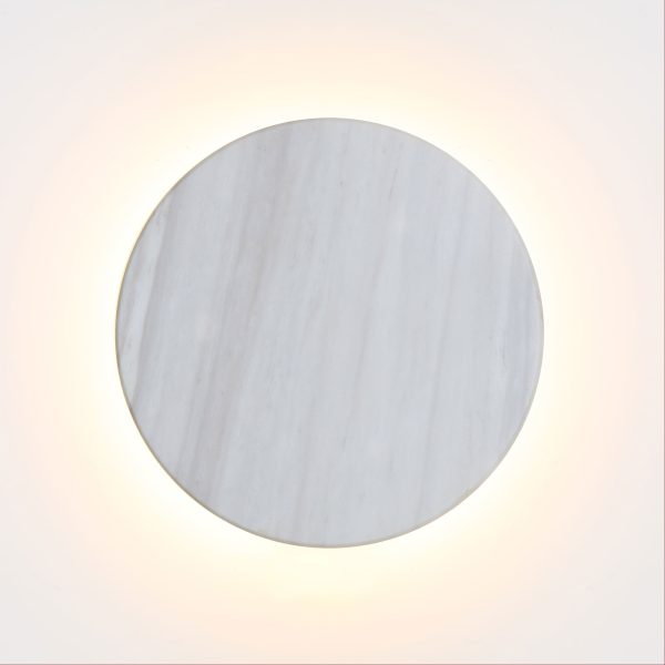 Dot 25 LED Wall Light Grey Marble