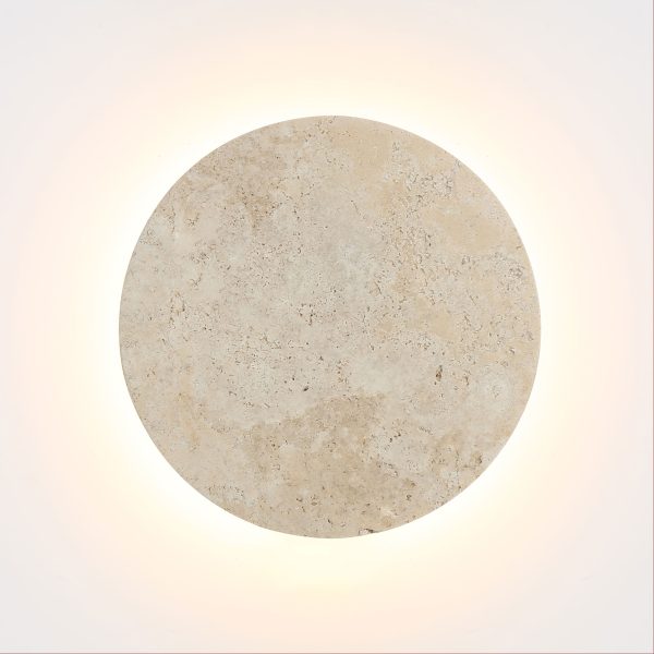 Dot 25 LED Wall Light Travertine