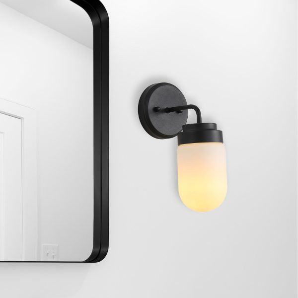 Dunburn Wall Light Black