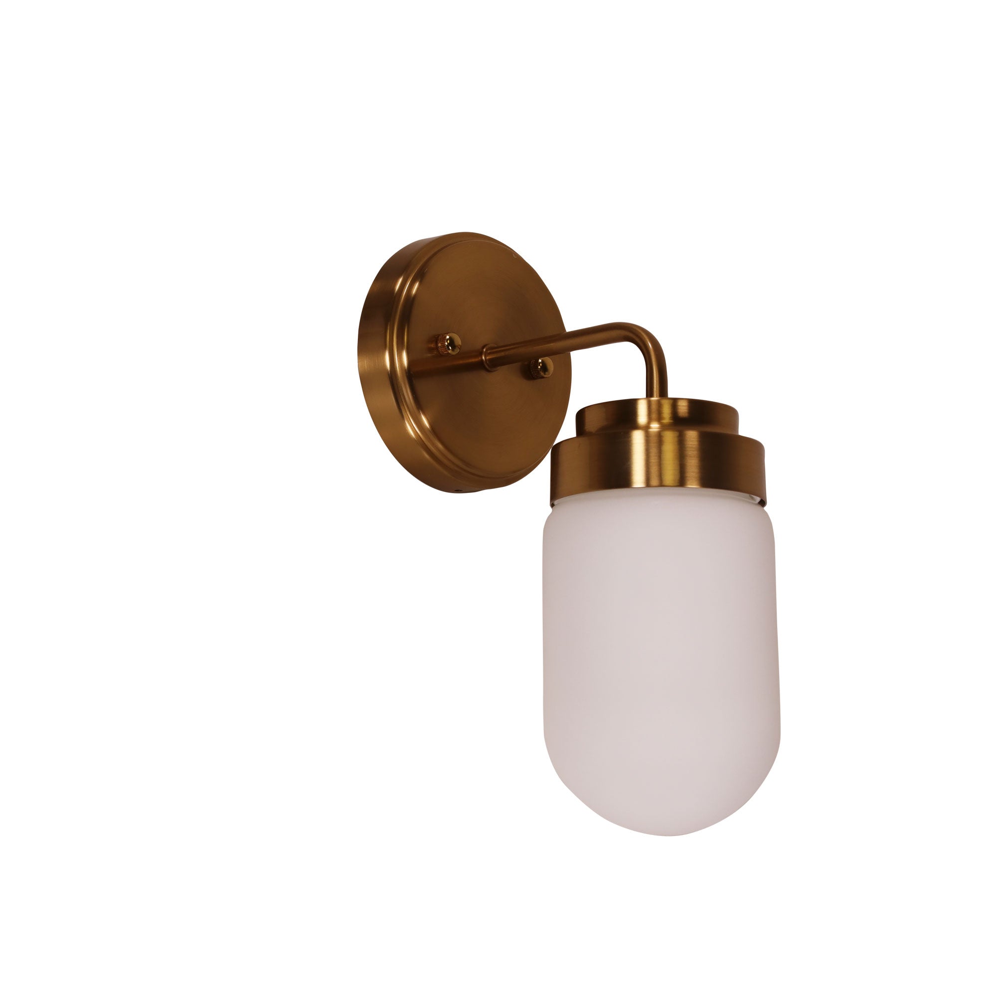 Dunburn Wall Light Satin Brass