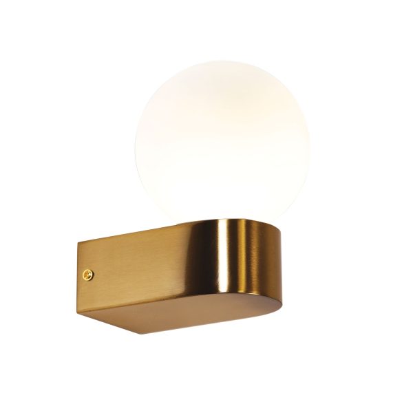 Minne Wall Light Satin Brass