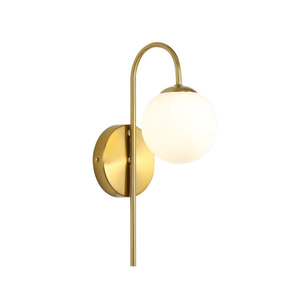 Noxe Wall Light Satin Brass