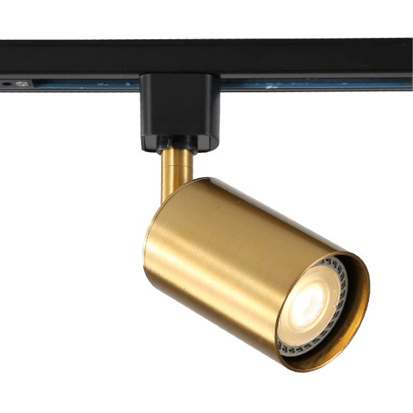 Bridge Track Spot Light Satin Brass