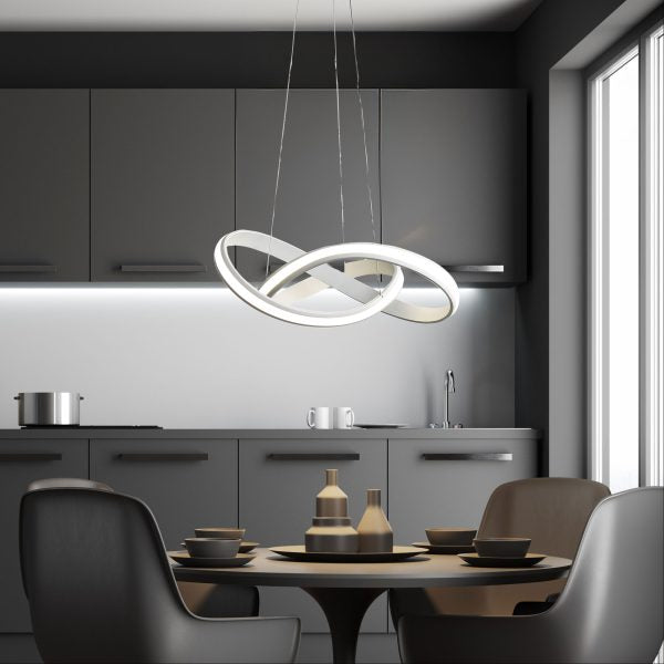 Spira CTS LED Pendant Light White