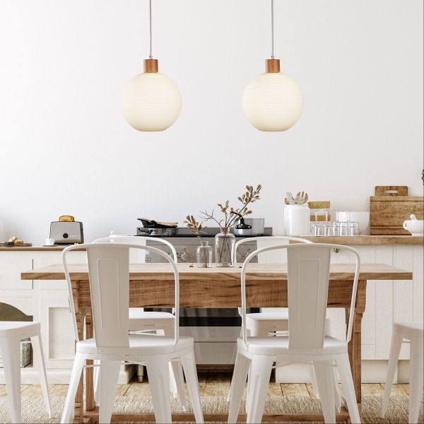 Twillo 25 Pendant Light Opal Matt