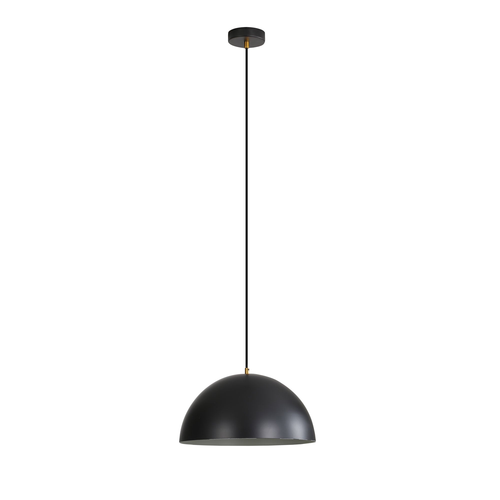 Lexi 35 Dome Pendant Light Black