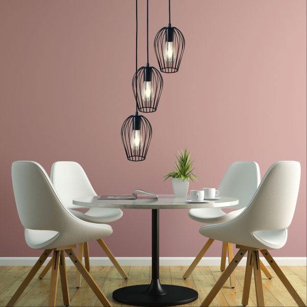 Olam 3lt Pendant Light Black