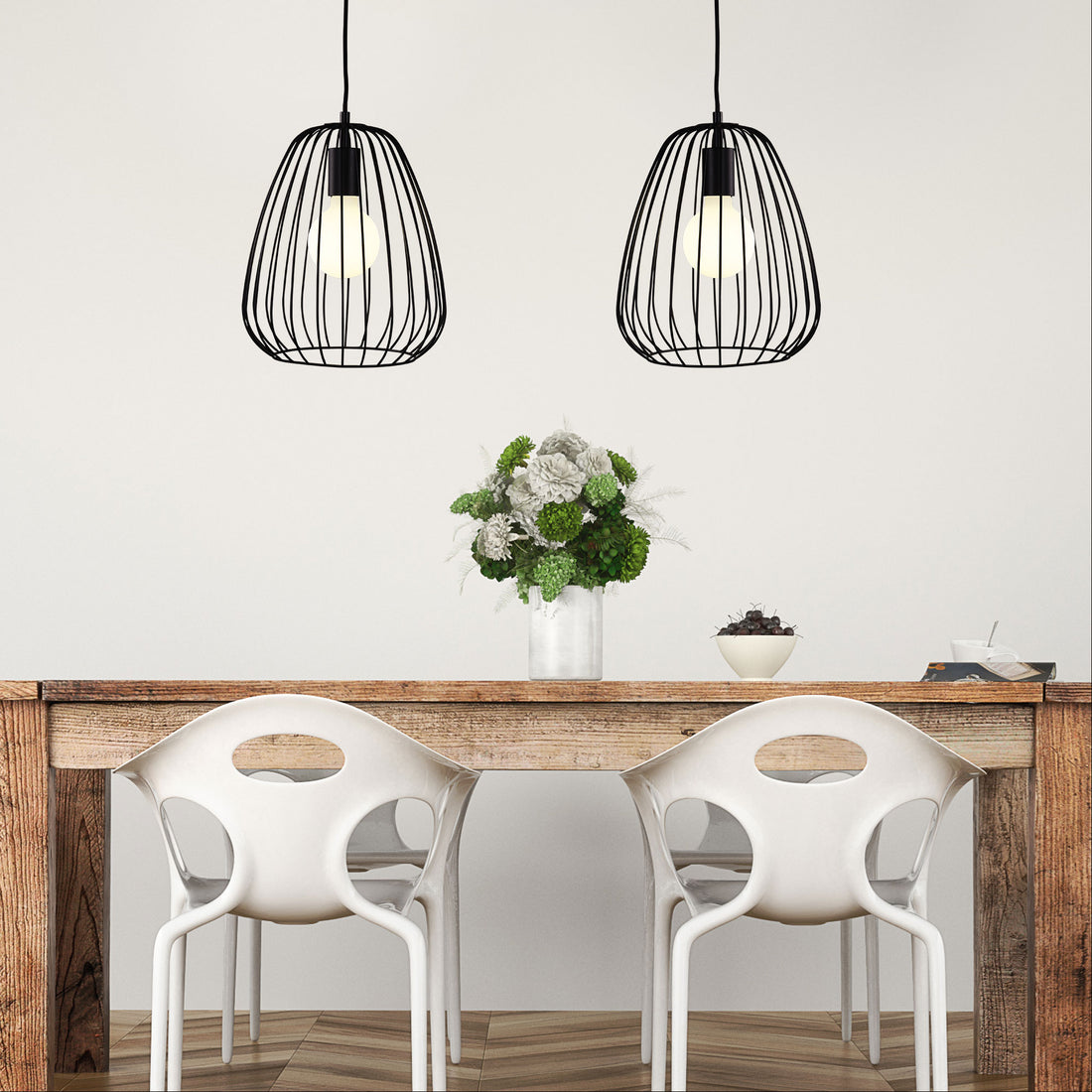 Pera 27 Pendant Light Black