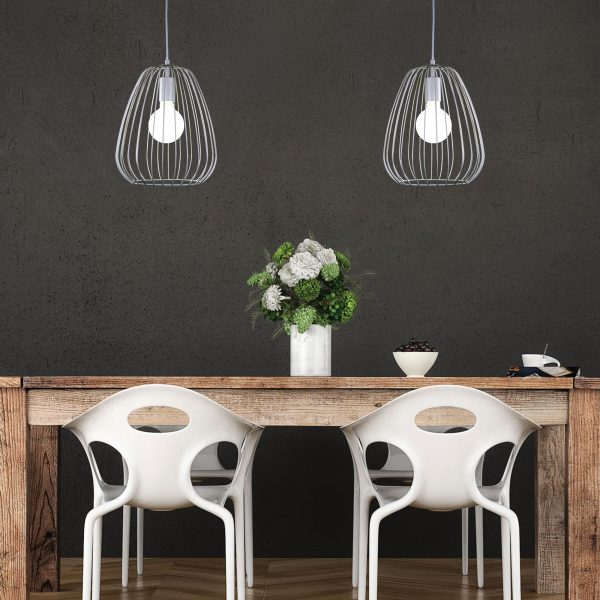 Pera 27 Pendant Light White