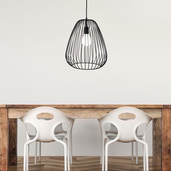 Pera 38 Pendant Light Black