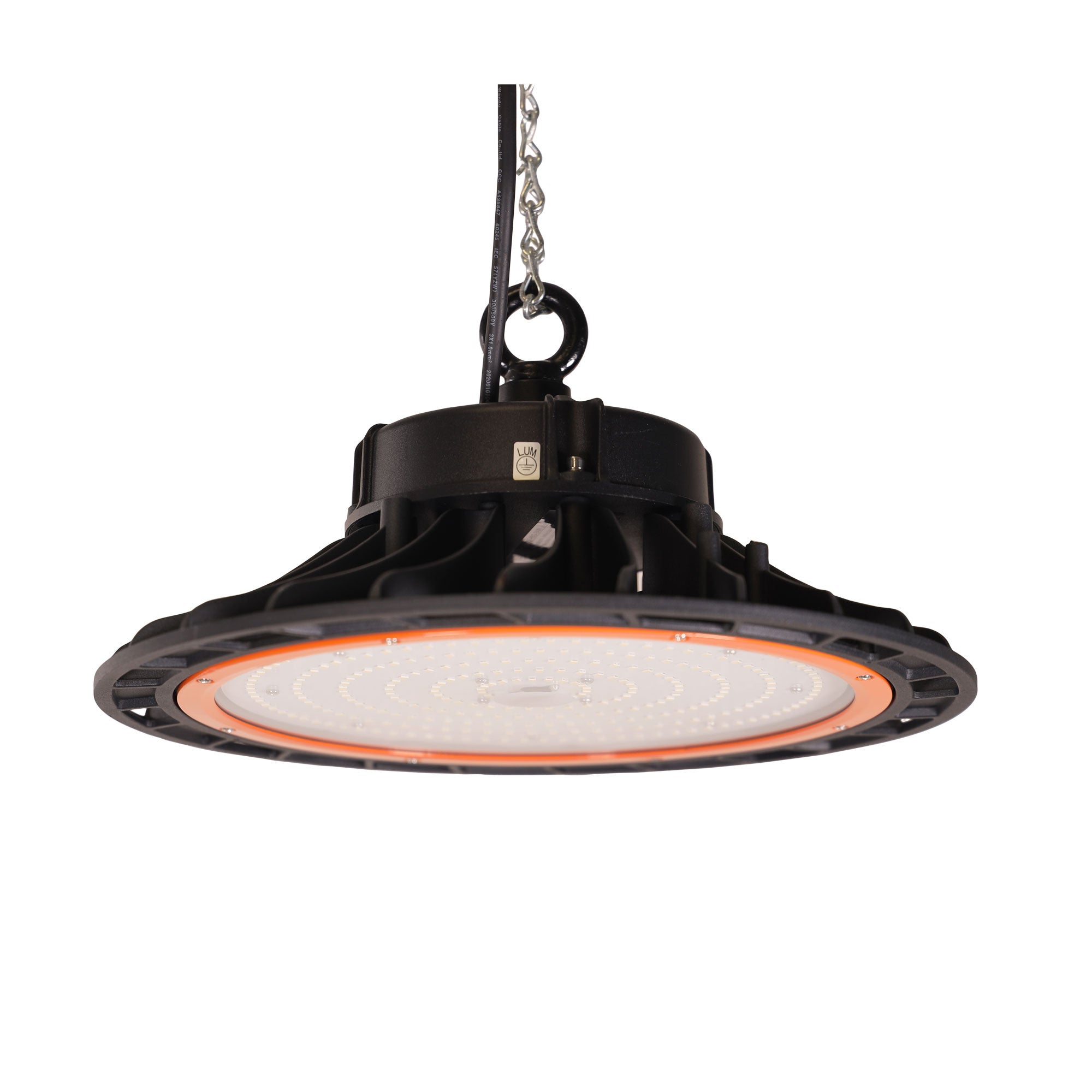 Highbay LED Hanging Light Black