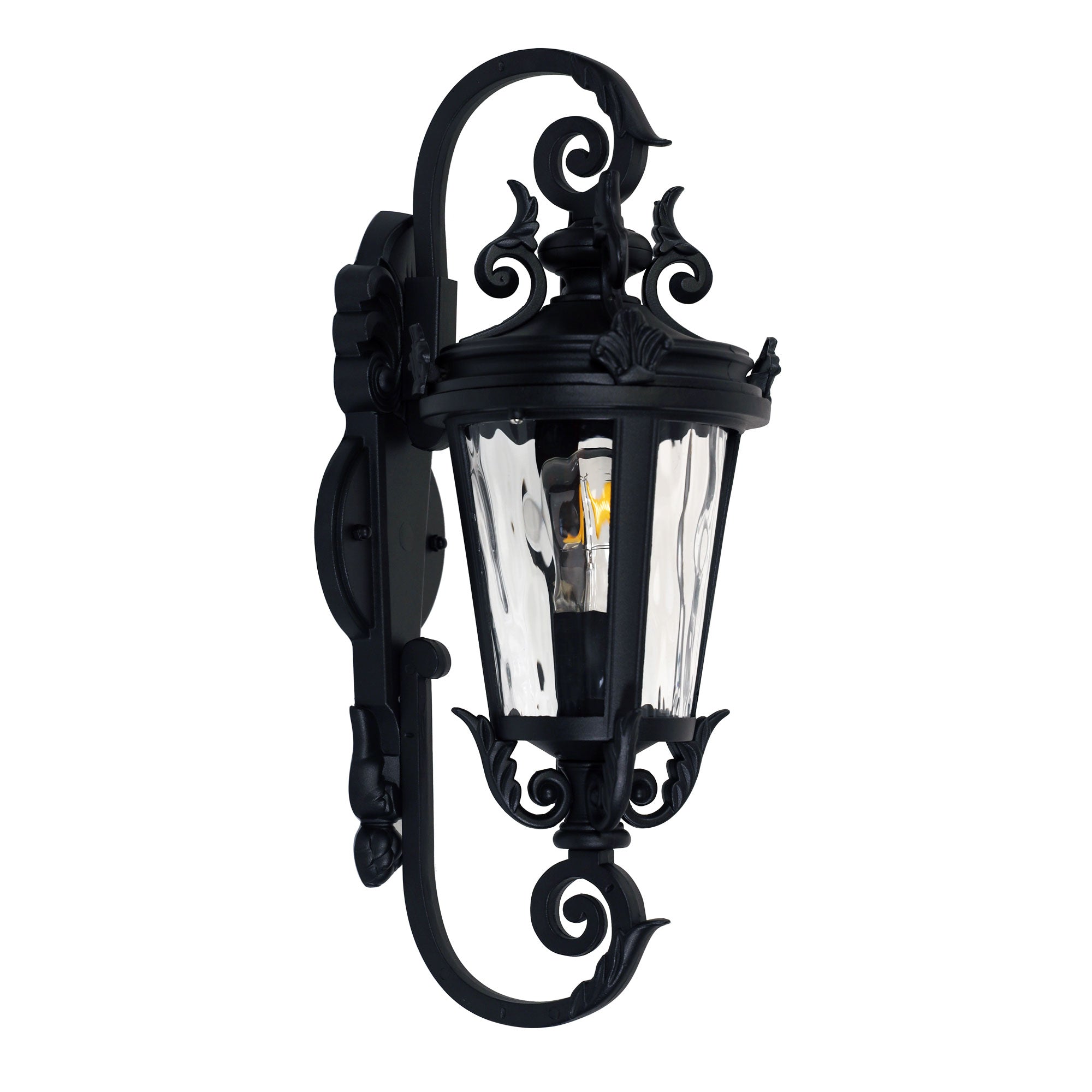 Albion Outdoor Wall Light Black