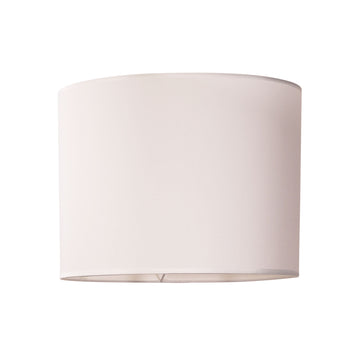 40cm Drum Lamp Shade White