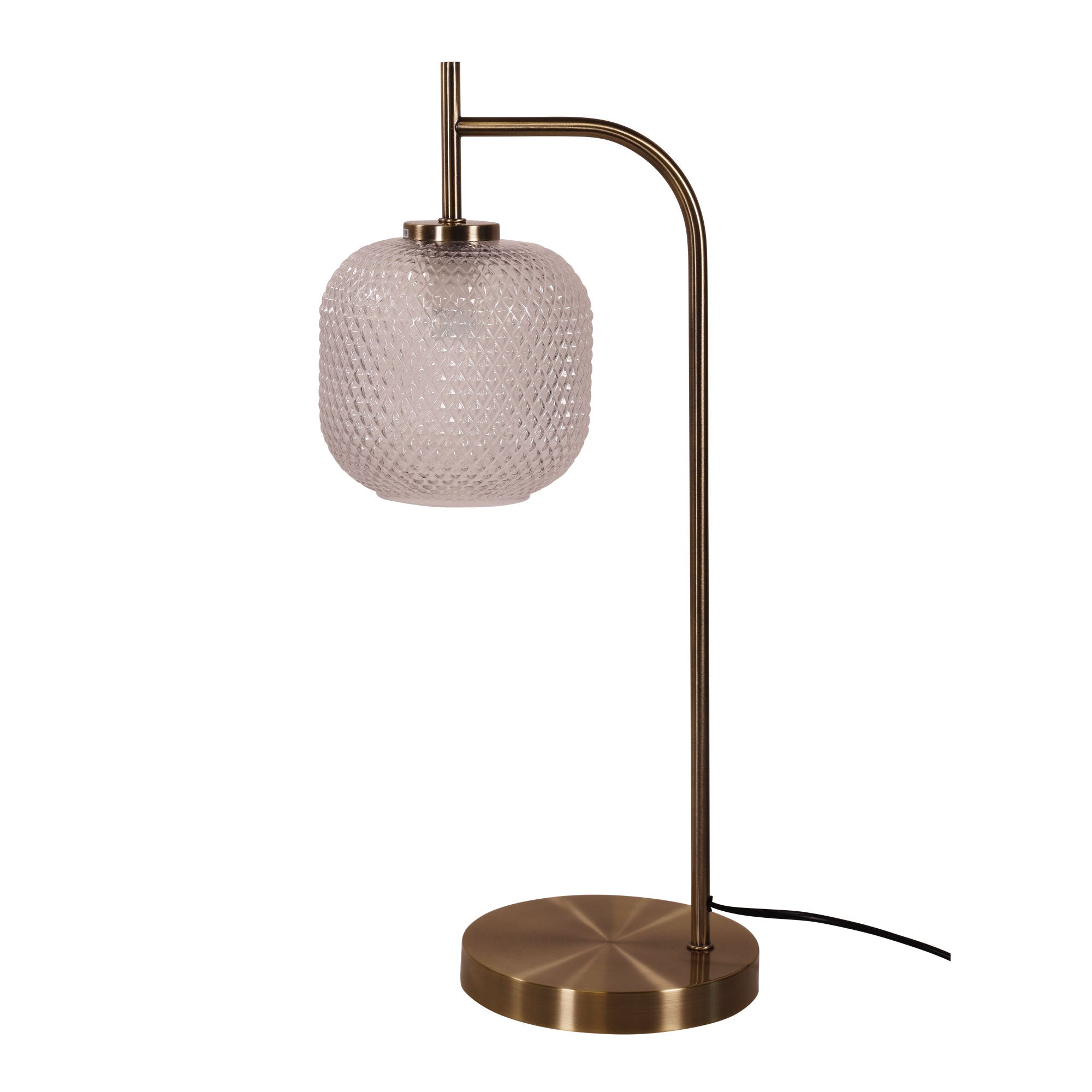 Cross Table Lamp Antique Brass