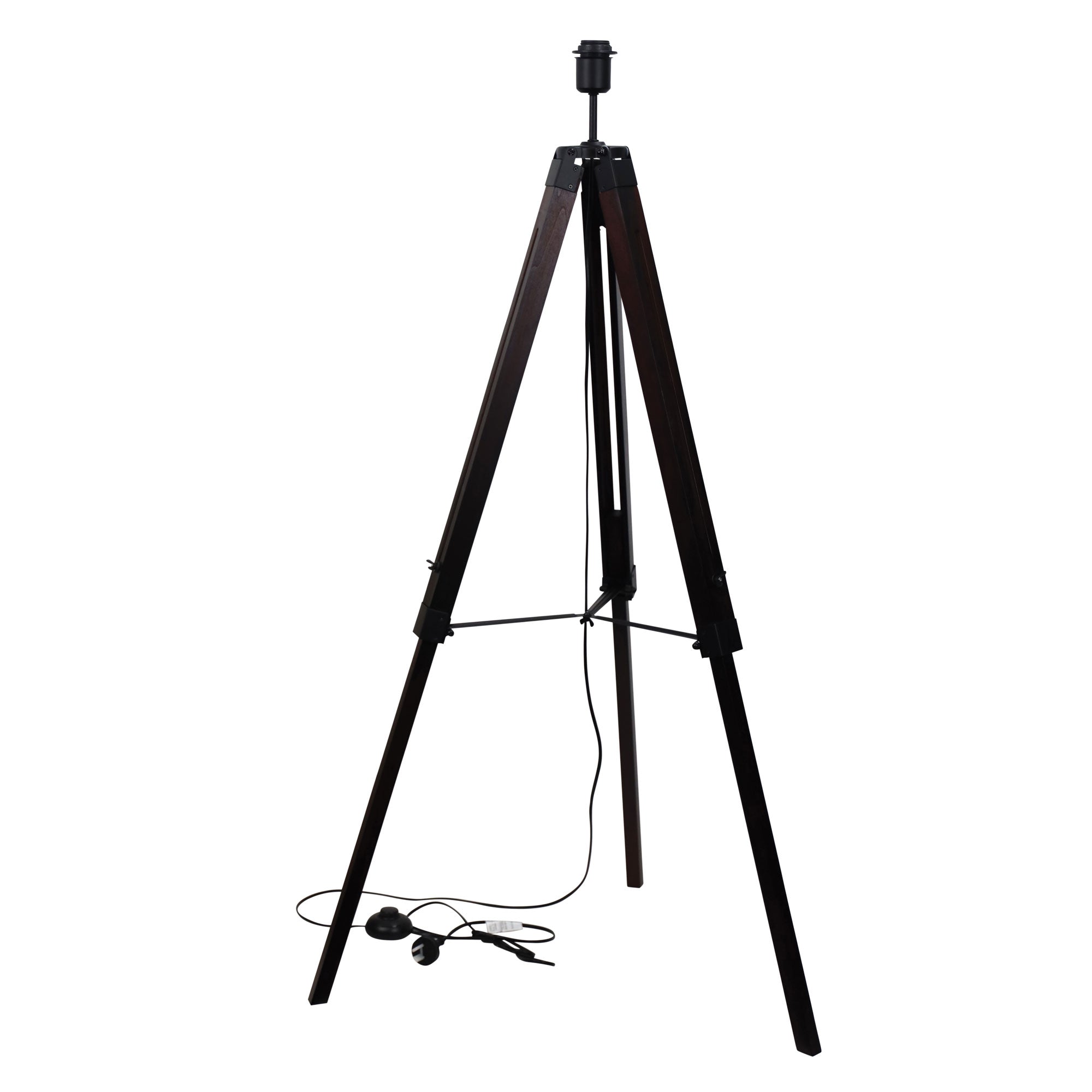 (Clearance) Trevi Tripod Light Base Walnut