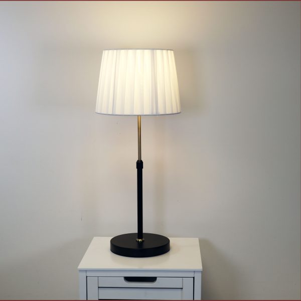 Sofie Height Adjustable Table Lamp Black