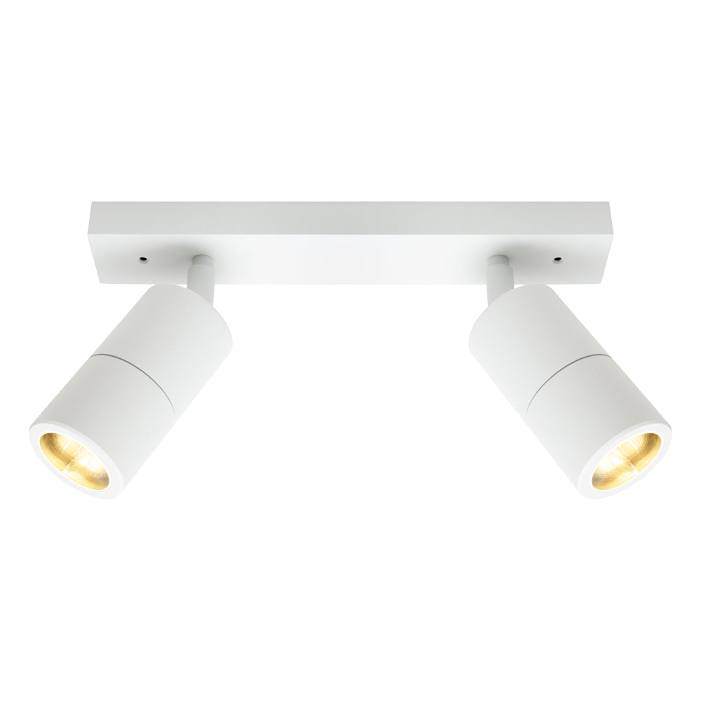 Stockholm 2lt Rail Spot Light Frame White