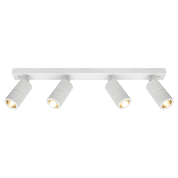 Stockholm 4lt Rail Spot Light Frame White