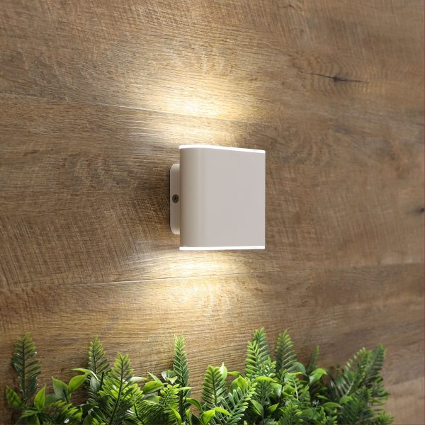 Wash 2*3 LED Wall Light White