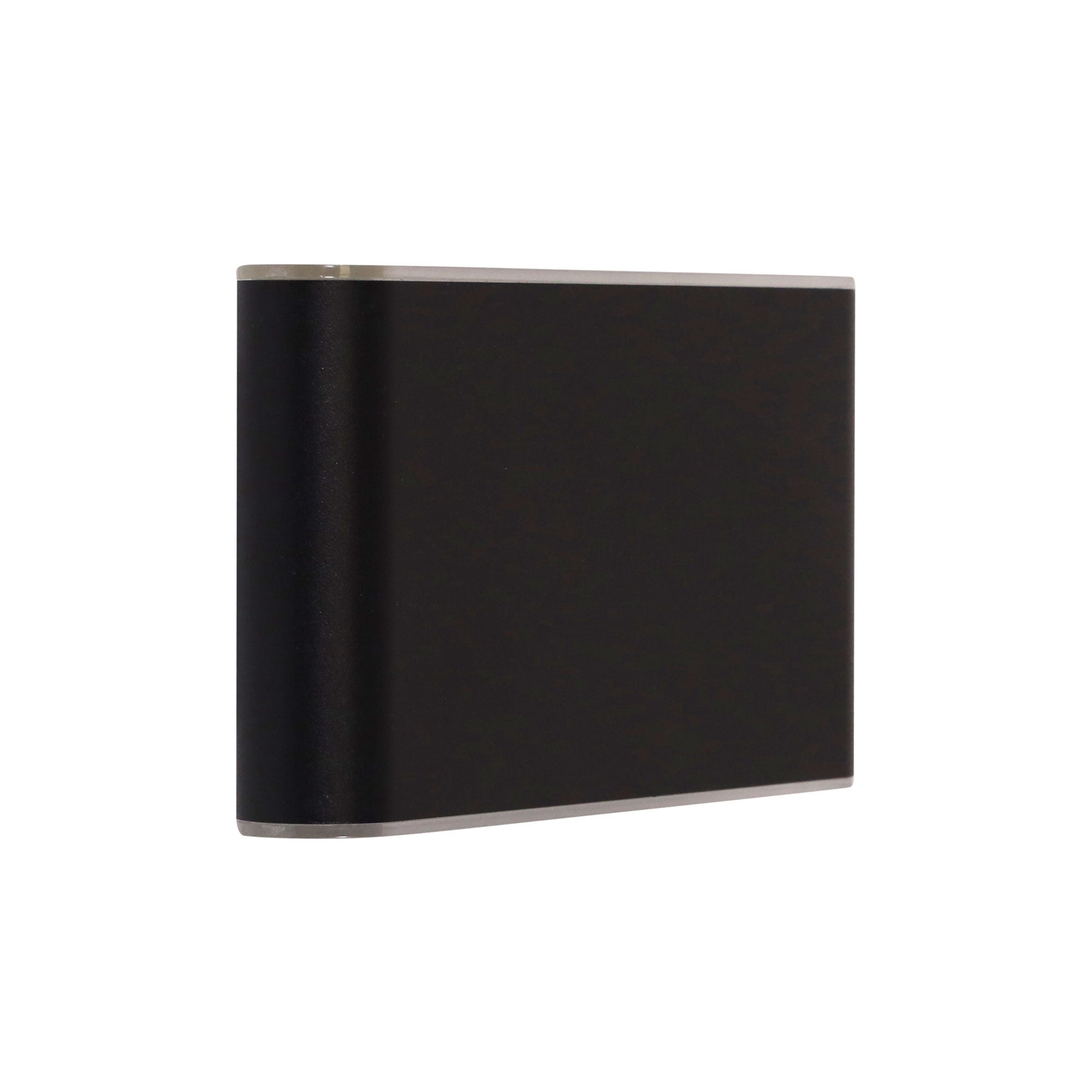 Wash 2*6 LED Wall Light Black