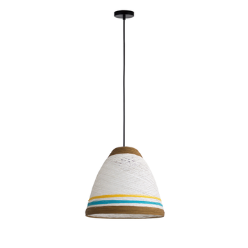 Jane Paper Pendant Light - Brown