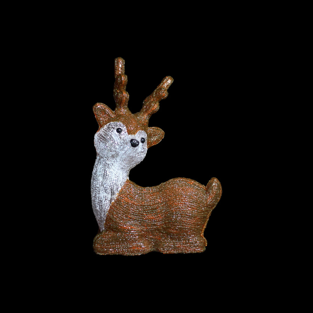 Acrylic Sitting Cute Reindeer