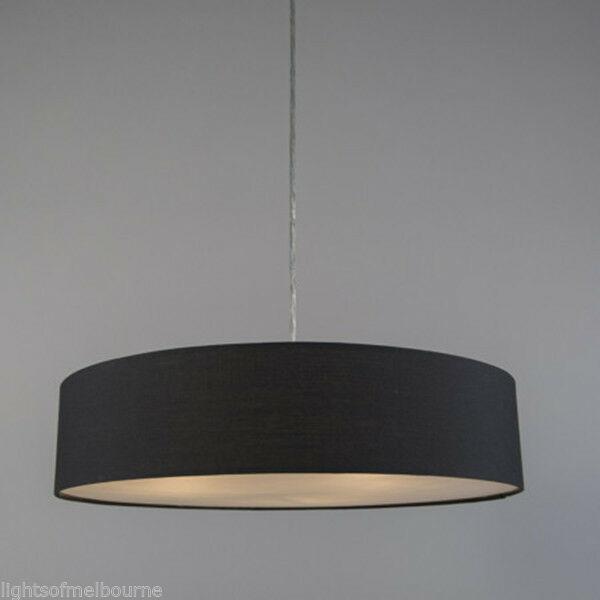 Mara Drum Pendant Light - Black