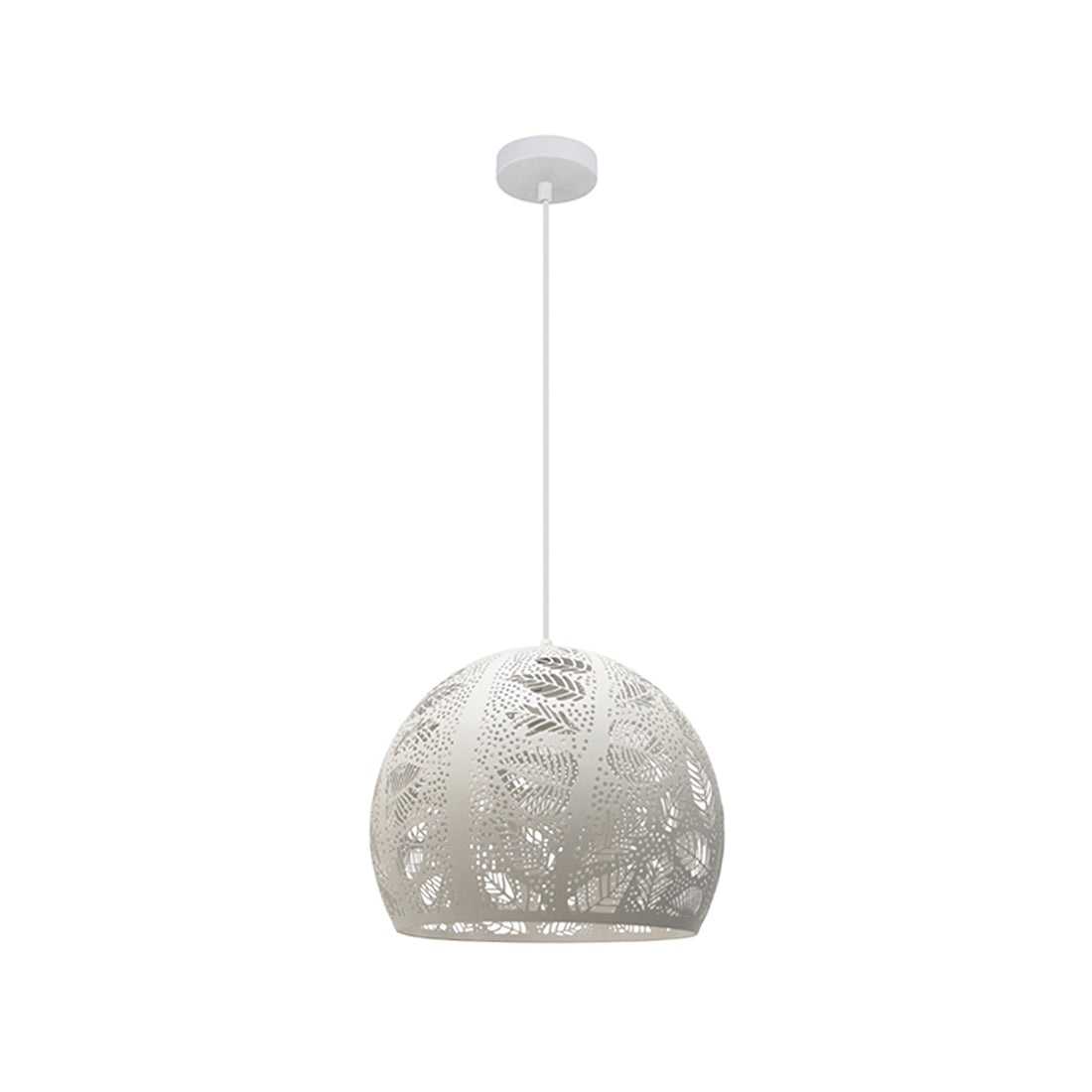 BOTANICA Embossed Dome Shape Pendant Light