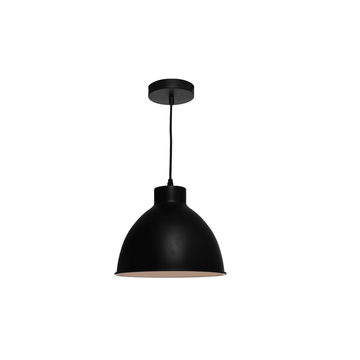 Dome Pendant Light Light Black