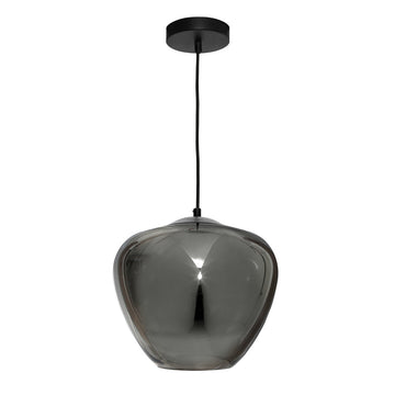 Helena 1lt Small Pendant Light Smoke