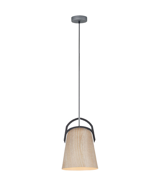 LEGNA Natural / Salem Oak Ellipse / Dome Pendant Light