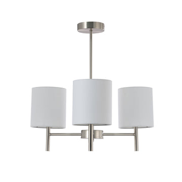 Blanche Ceiling Light Satin Chrome