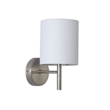 Blanche Wall Light - Satin Chrome